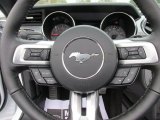 2015 Ford Mustang EcoBoost Premium Convertible Steering Wheel