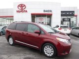 2014 Salsa Red Pearl Toyota Sienna LE AWD #100922493