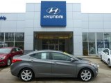 2012 Harbor Gray Metallic Hyundai Elantra Limited #100922282