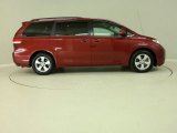 2011 Salsa Red Pearl Toyota Sienna LE #100922411
