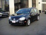 2009 Black Uni Volkswagen Jetta S SportWagen #100922524