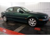 Jaguar Racing Green Metallic Jaguar X-Type in 2005