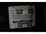 2005 X-Type Color Code for Jaguar Racing Green Metallic - Color Code: HGZ