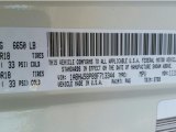 2009 Aspen Color Code for Cool Vanilla - Color Code: PWG