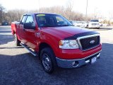 2007 Bright Red Ford F150 XLT SuperCab 4x4 #100957305