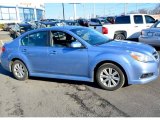 Sky Blue Metallic Subaru Legacy in 2010