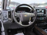 2015 Chevrolet Silverado 2500HD LTZ Crew Cab 4x4 Steering Wheel