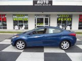 2013 Windy Sea Blue Hyundai Elantra Limited #101013991