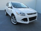 2015 White Platinum Metallic Tri-Coat Ford Escape Titanium #101013947