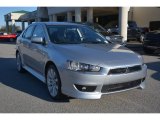 2010 Apex Silver Metallic Mitsubishi Lancer Sportback GTS #101034264