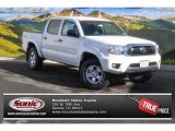 2015 Super White Toyota Tacoma V6 Double Cab 4x4 #101034067