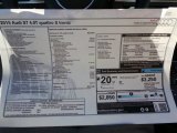 2015 Audi S7 4.0 TFSI quattro Window Sticker