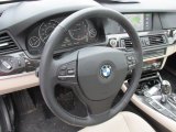 2012 BMW 5 Series 528i xDrive Sedan Steering Wheel