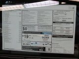 2015 BMW 6 Series B6 Bi-Turbo Gran Coupe Window Sticker