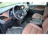 2015 Toyota Sienna Limited AWD Chestnut Interior