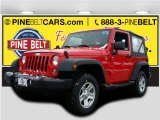 2015 Firecracker Red Jeep Wrangler Sport 4x4 #101090329
