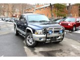 2004 Patriot Blue Pearl Dodge Dakota SLT Quad Cab 4x4 #101090242