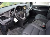 2015 Toyota Sienna SE Black Interior