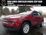 2015 Deep Cherry Red Crystal Pearl Jeep Cherokee Sport 4x4 #101127807