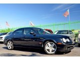 Ebony Black Jaguar S-Type in 2003