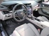 2015 Cadillac CTS 2.0T Sedan Light Platinum/Jet Black Interior