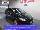 2015 Tuxedo Black Metallic Ford Focus SE Sedan #101187267