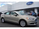 2015 Tectonic Silver Metallic Ford Fusion S #101187310