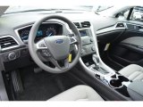 2015 Ford Fusion S Earth Gray Interior