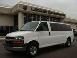 2008 Summit White Chevrolet Express EXT LS 3500 Passenger Van #10098616