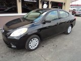 2013 Super Black Nissan Versa 1.6 S Sedan #101211889