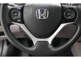 2015 Honda Civic Hybrid Sedan Steering Wheel