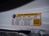 2012 Chevrolet Cruze LS Info Tag