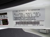 2010 MAZDA3 Color Code for Crystal White Pearl Mica - Color Code: 34K