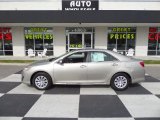 2014 Champagne Mica Toyota Camry LE #101244394