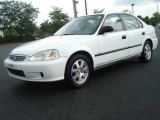 1999 Taffeta White Honda Civic LX Sedan #10101252