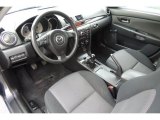 2008 Mazda MAZDA3 i Sport Sedan Black Interior