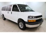 2014 Summit White Chevrolet Express 3500 Passenger Extended LT #101244458