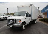 2015 Oxford White Ford E-Series Van E350 Cutaway Commercial Moving Truck #101244444