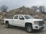 2015 Summit White GMC Sierra 3500HD Denali Crew Cab 4x4 #101244510