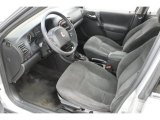 2002 Saturn L Series L200 Sedan Black Interior