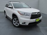 2015 Blizzard Pearl White Toyota Highlander Limited AWD #101244329