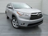 Silver Sky Metallic Toyota Highlander in 2015