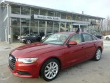 2015 Garnet Red Pearl Audi A6 2.0T Premium Plus quattro Sedan #101286933