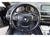 2012 BMW 6 Series 650i Convertible Steering Wheel