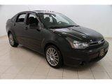 2011 Ebony Black Ford Focus SES Sedan #101323135