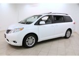 2012 Toyota Sienna XLE Front 3/4 View