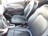 2014 Chevrolet Sonic LTZ Hatchback Jet Black/Dark Titanium Interior