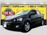 2014 Black Granite Metallic Chevrolet Sonic LTZ Sedan #101322332