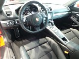 2015 Porsche Cayman GTS Black Interior