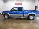 2003 Arrival Blue Metallic Chevrolet Silverado 1500 LS Extended Cab 4x4 #101323411